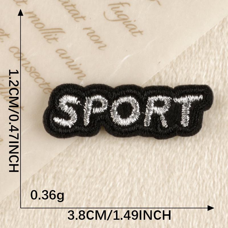 Stern und Herz Stickaufnäher - DIY-Accessoire im koreanischen Stil