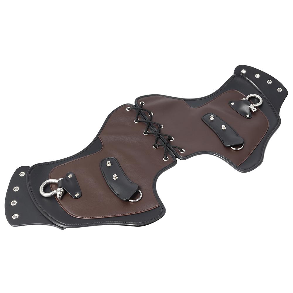 For Harley Touring Softail Dyna Sportster XL Kawasaki Yamaha Honda Motorcycle Universal Heat Saddle Shield Deflectors PU Leather