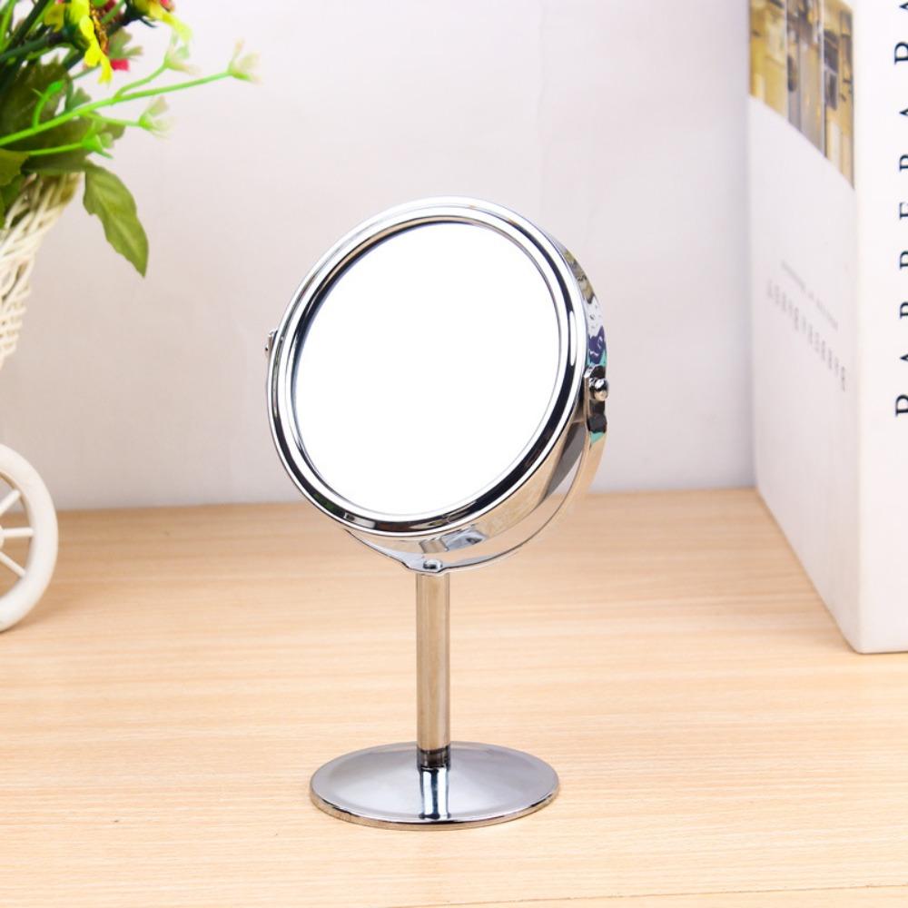 360° Rotatable Nordic Makeup Mirror Oval Desktop Stand Mirror Desktop Cosmetic Mirror Makeup Tools