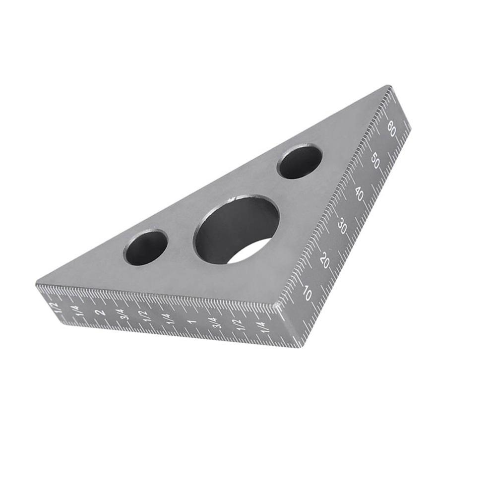 Aluminum Alloy Right Angle Ruler Layout Square  For DIY Woodworking Workshop