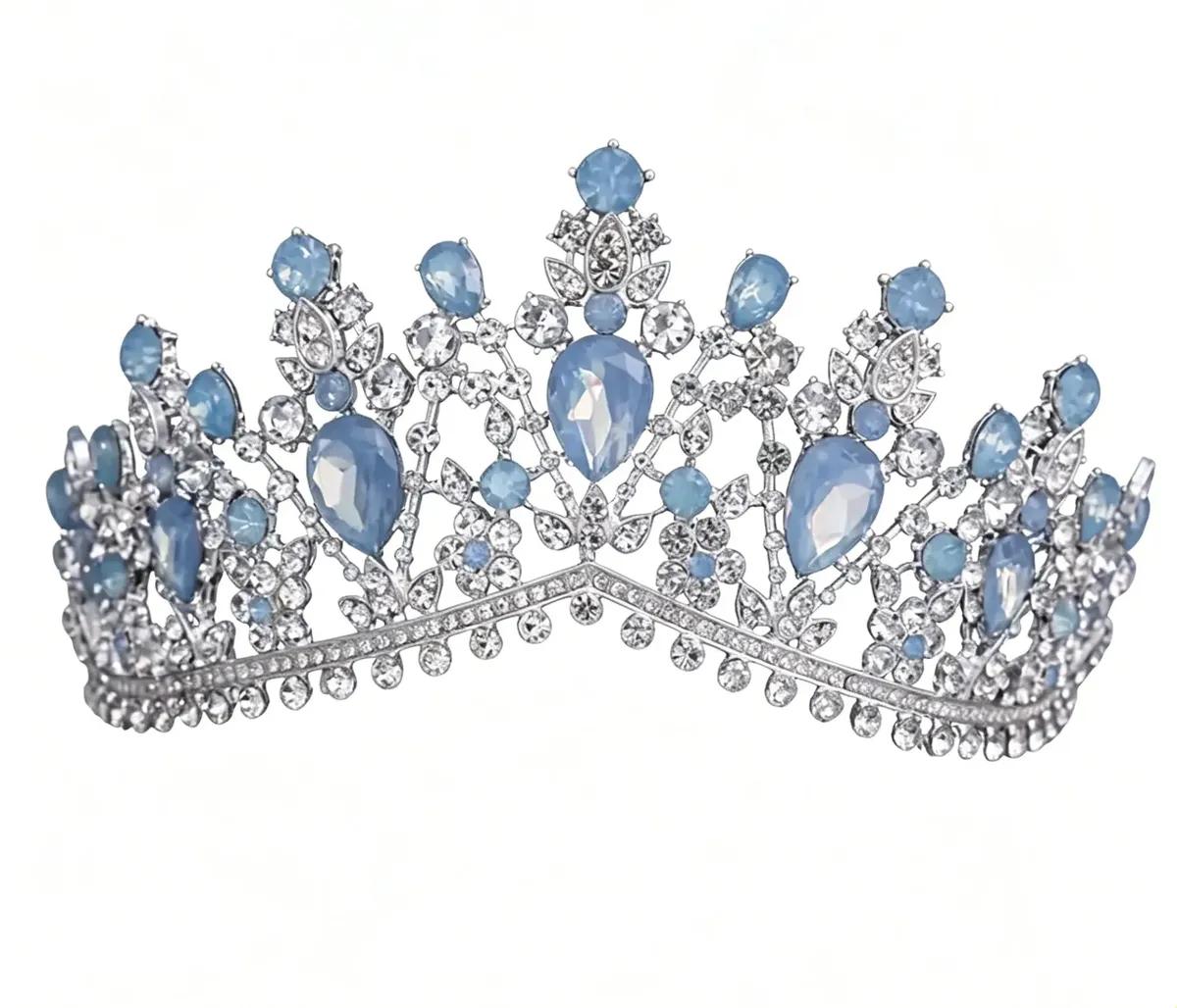 1 Sky-Blue Crown for a 15-Year-Old girl