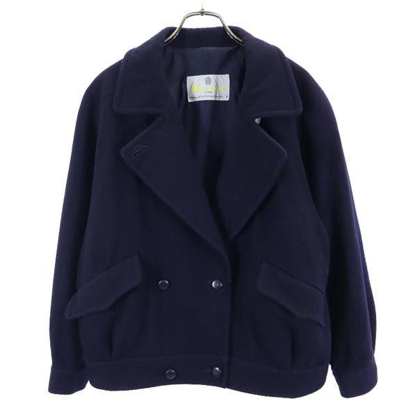 Aquascutum Wool jacket 9 Navy blue Women Used