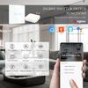 BSEED Zigbee Smart Roller Shutter Switches Light Blinds Switch Tuya Smart Life Plus French Wall Sockets USB Type-c Glass Panel
