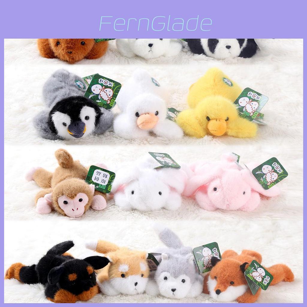 Cute Fox Penguin Panda Turtle Rabbit Animal Lying Plush Doll For Kids And Girls Gift
