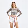 New European and American Casual Jeans In Spring and Summer D-button Printed Webbing Butterfly Belt