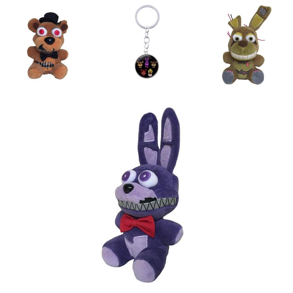 Collect The Entire Set Of Five Nights At Freddy's Plush Toys!