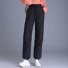 Women's Winter High-Waist Thermal Down Jogger Pants