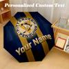 Pittsburgh Penguins Automatic 8‑ribs Umbrella, Custom Name Text Personalized Folding Umbrella Rain Sun Gift