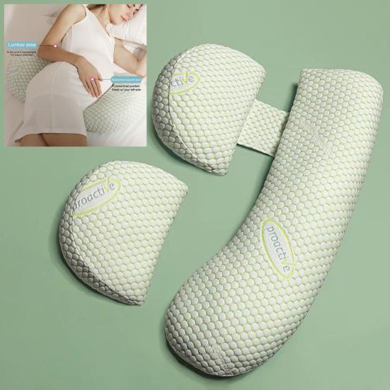 1 Set Still-Lendenkissen, weich, Haushaltsbedarf, Polyester, Baumwolle, Schwangerschaft, Bauch, Rücken, Hüfte, ausgezeichneter 360-Grad-Schutz