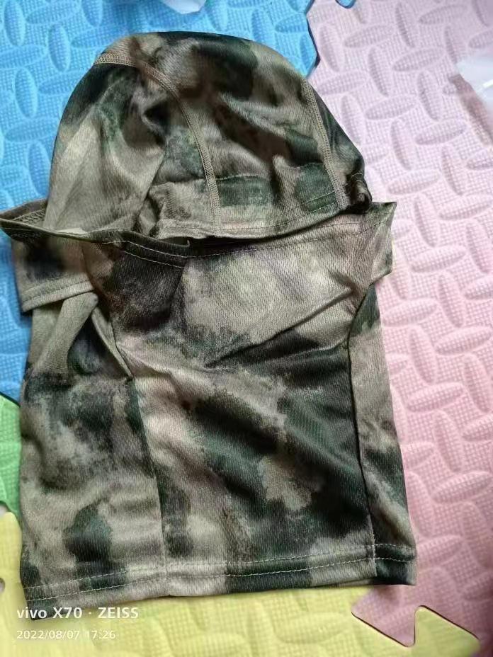 Camouflage Outdoor Sports Balaclava: Dustproof, Sun Protection Cycling Mask