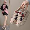2025 Platform Shoes Children's Autumn New Korean Version Ins Student Leisure Sports Versatile Board Shoes Street Shot YB7308