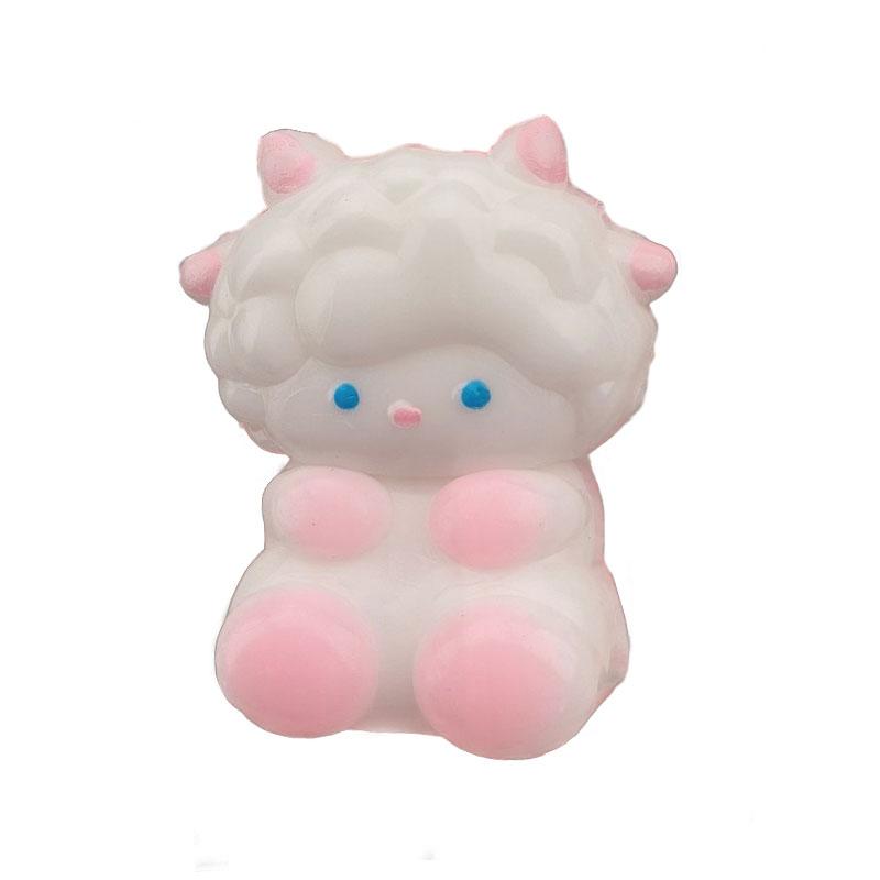 

Мягкая игрушка-антистресс в виде мультяшной овечки, новая кавайная игрушка с низкой степенью отскока для снятия стресса, подарок на день рождения, игрушки для детей, подарки