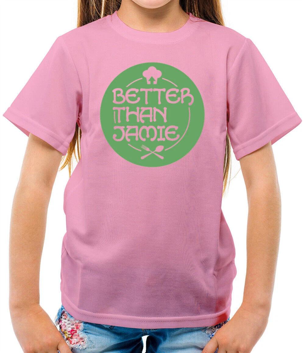 Better Than Jamie - Kids T-Shirt - Pastry Chef Oliver Restaurant BBQ 160