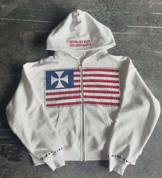 Unisex Mikina s kapucí a vyšívanou nášivkou s písmenem - Streetwear Hoodie