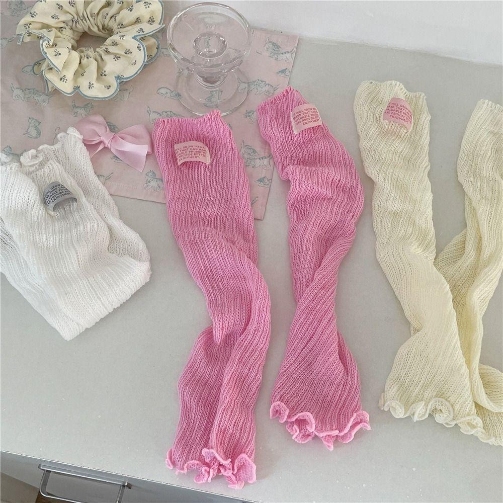 Breathable Ballet Socks Y2K Mid-tube Socks New Sleeves