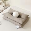 Cotton Double Layer Neck Support Pillow Side Sleepers Comfortable Bedding Core Home Hotel Use