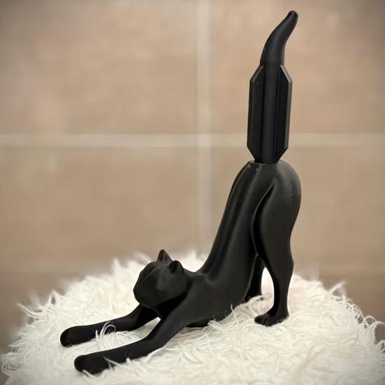 Suport amuzant pentru hârtie igienică cu animal de stretching Imprimat 3D Coadă de Pisică Câine Leu Suport Rulou Șervețele Drăguț Suport pentru Prosoape de Hârtie pentru Baie Bucătărie Toaletă