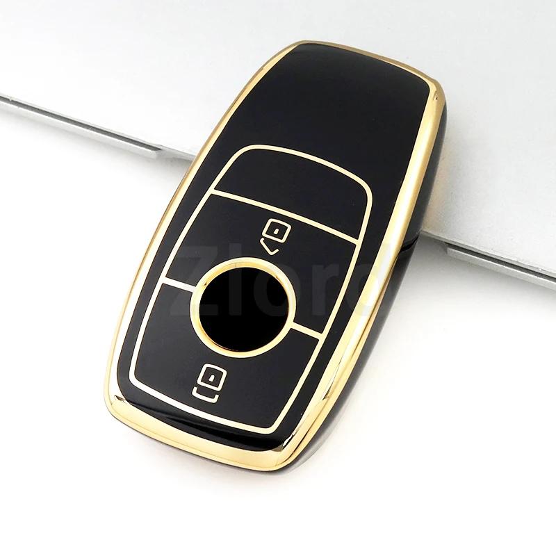 

Tpu Shell Fob For Mercedes Benz A B C E S G Glb Glc Gle Class Gls W177 W205 W213 W222 G63 X167 E200 E300 Amg Car Key Cover Case
