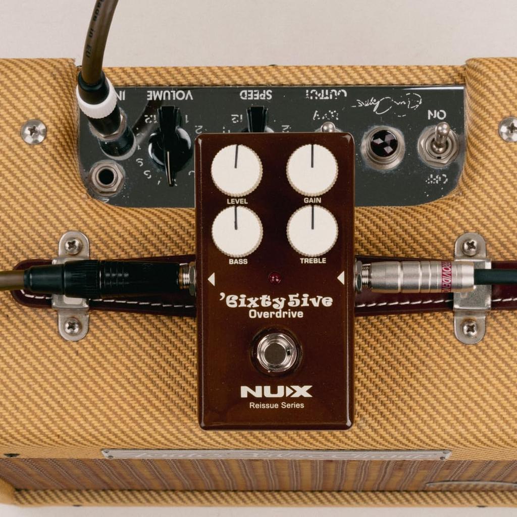 NUX 6ixty 5ive Overdrive Guitar Effect Pedal
