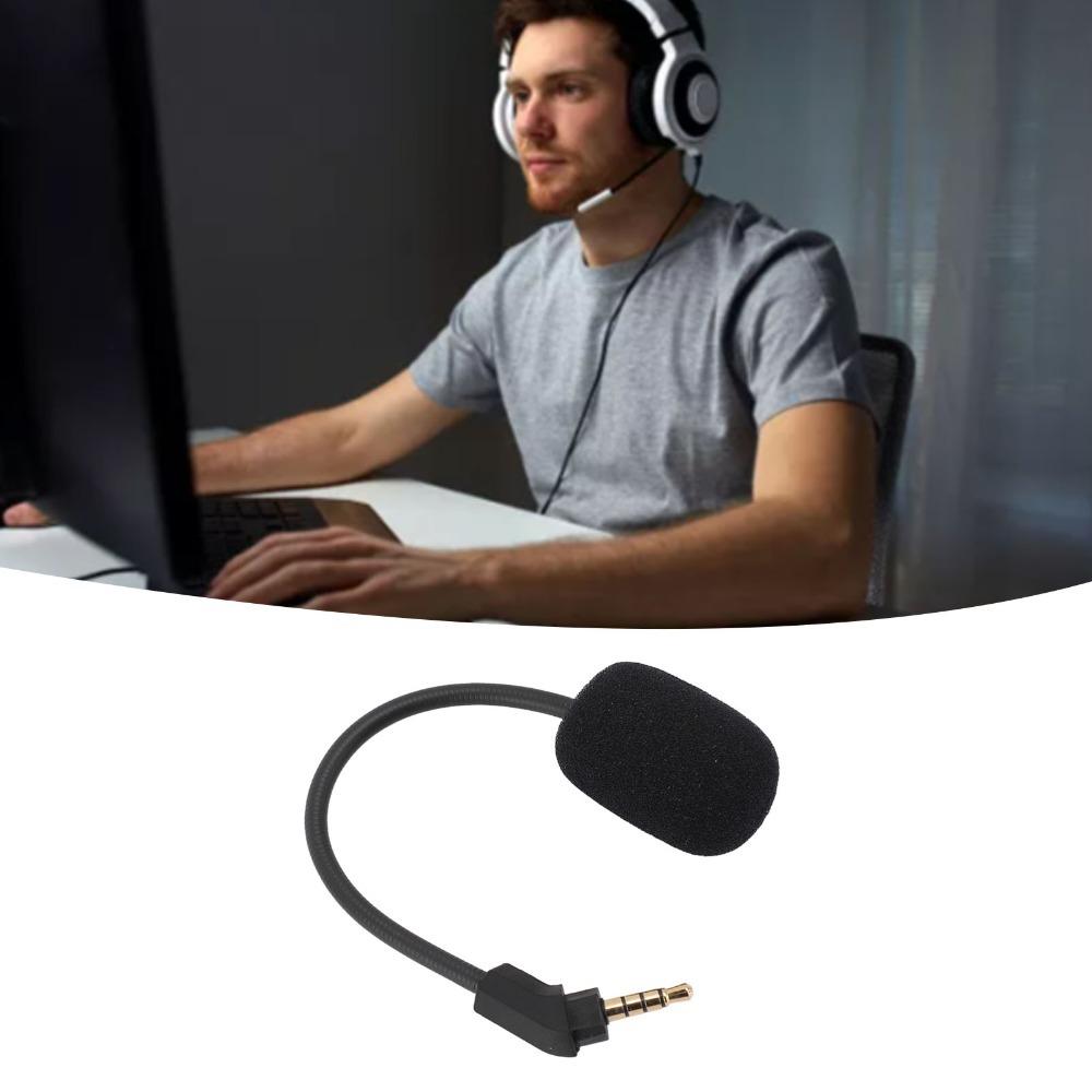 3.5mm Plug Noise Cancelling Mic for Hyper X for Cloud for Revolver for PC Gaming