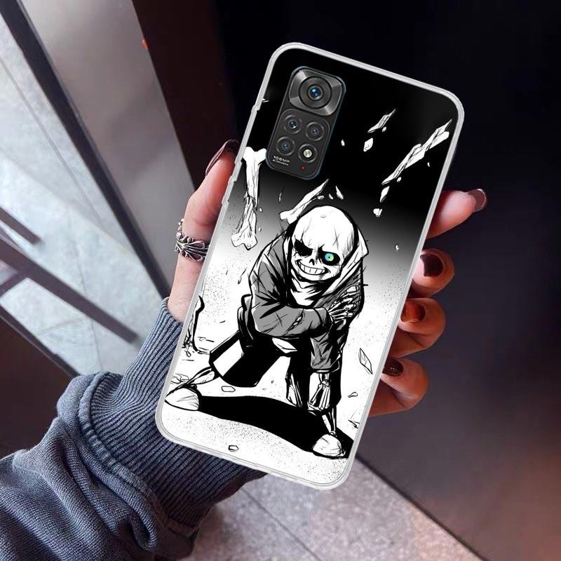 Undertale Papyrus Sans Doggo Phone Case For Xiaomi Redmi Note 15 14 14S 13 12S 12 Pro Plus 11S 11 10S 10 4G Cover 11E 11T 5G Pri