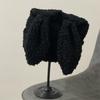 Solid Color Rabbit Ears Knitted Hat Funny Knit Hat Woolen Hat Fashion Trendy Wild Pile Hat Ear for Protection Windproof