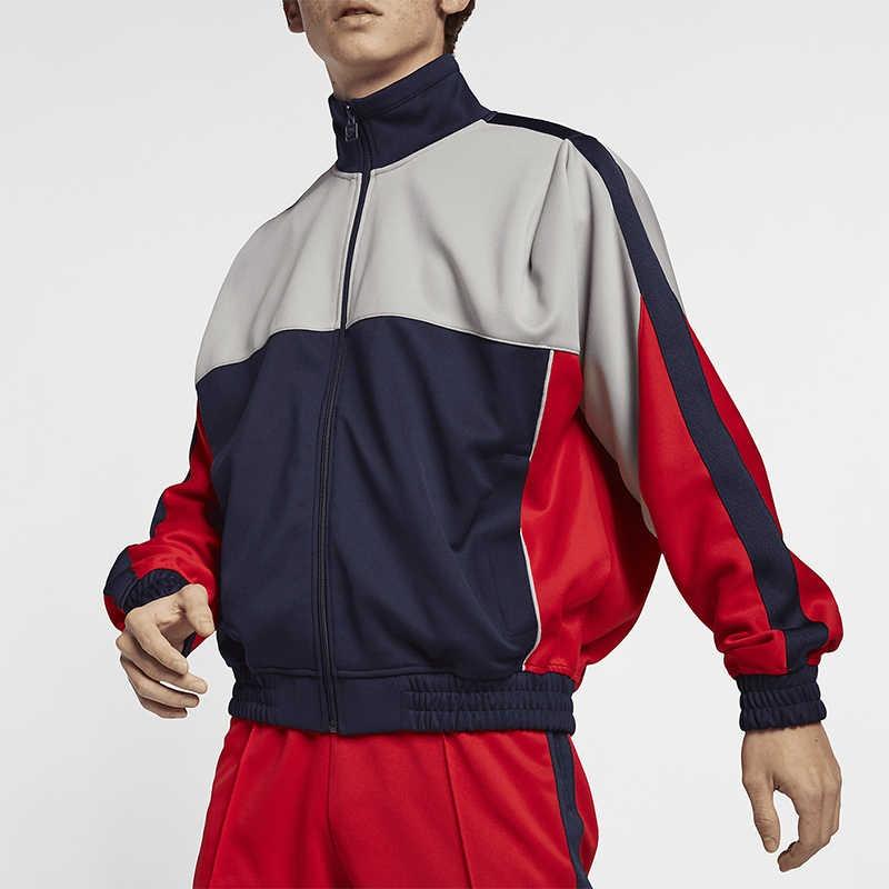 Nike X Martine Rose Track Men's Jacket Red/Blue AQ4456-416