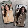 Korean Celebrity S-SOOBIN CHAE Phone Case For IPhone 17 Air 16 15 14 13 Pro Max 11 12 Black Silicone Cover