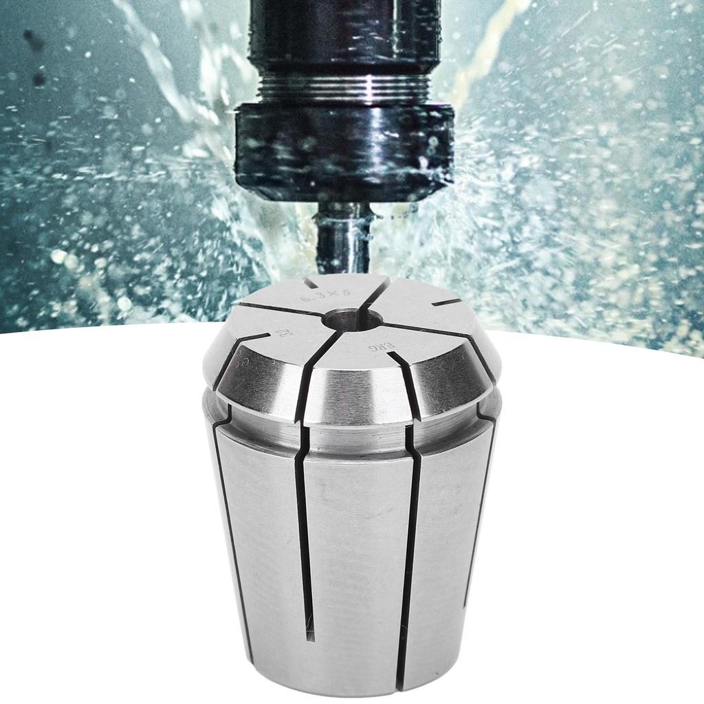 CNC Milling Tool Chuck Engraving Machine Accessories Rear Tail Hole ERG32 6.3 X 5mm