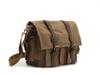 Men's Seven-Color Cotton Canvas Crossbody Bag - Student & Outdoor Casual Messenger Style