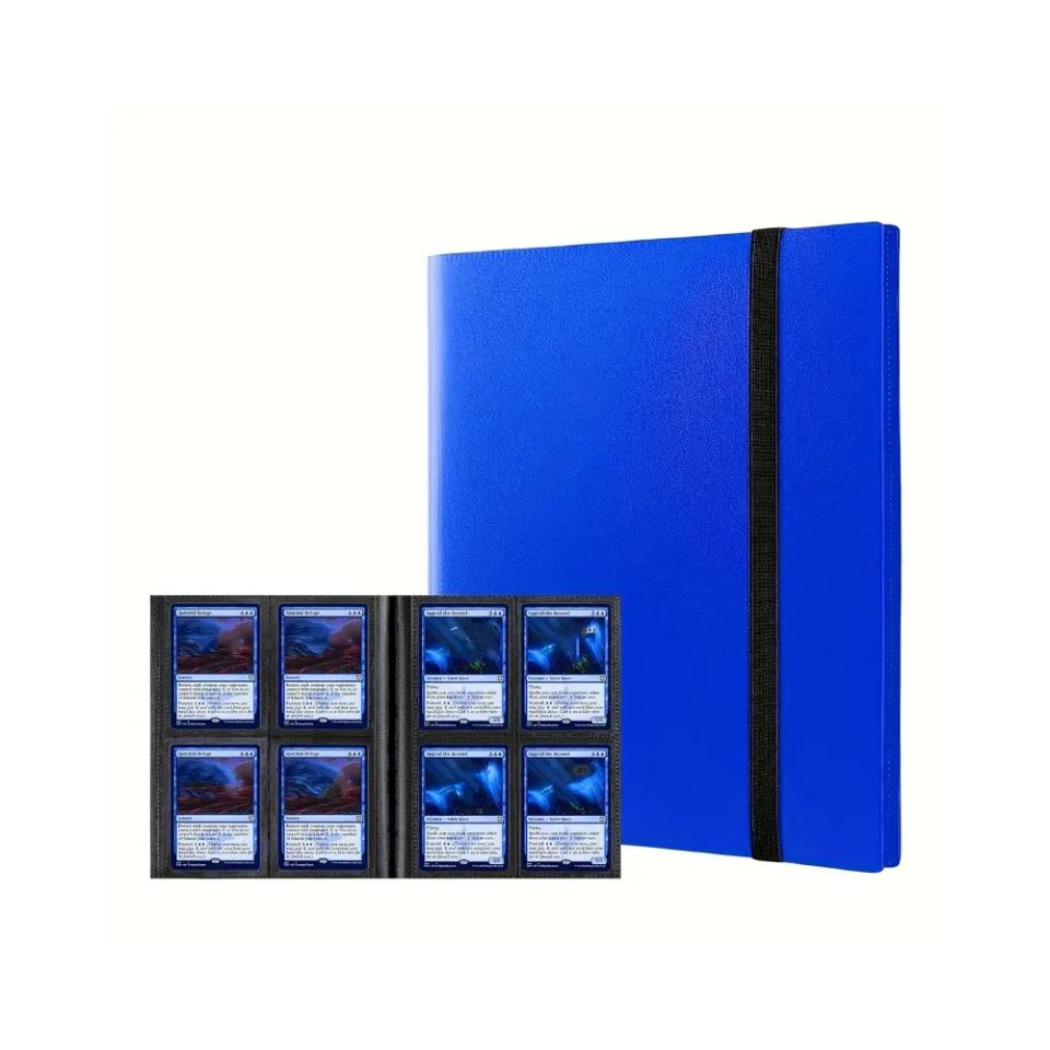 160 Pocket Game Collectible Cards Binder Album Large Trading Card Durable Protective Cover Holder PP Material Multi-color Option