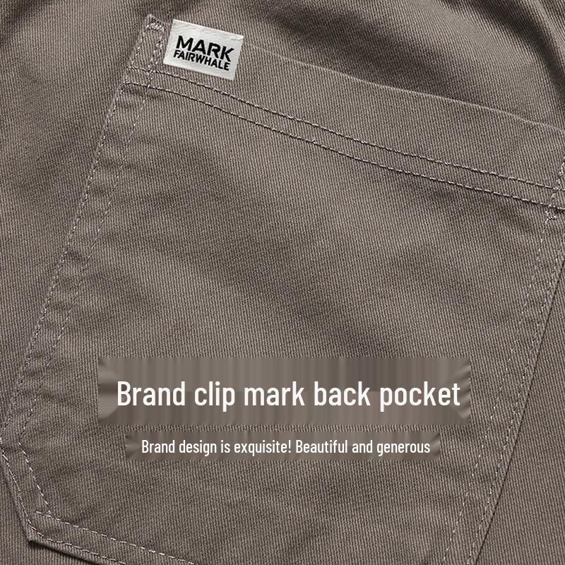 Mark Fairwhale Men's Loose Fit Straight Leg Cargo Pants