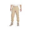 Breathable Cuffed Comfortable Knitted Sports Pants Men Bottoms Beige 528717-250