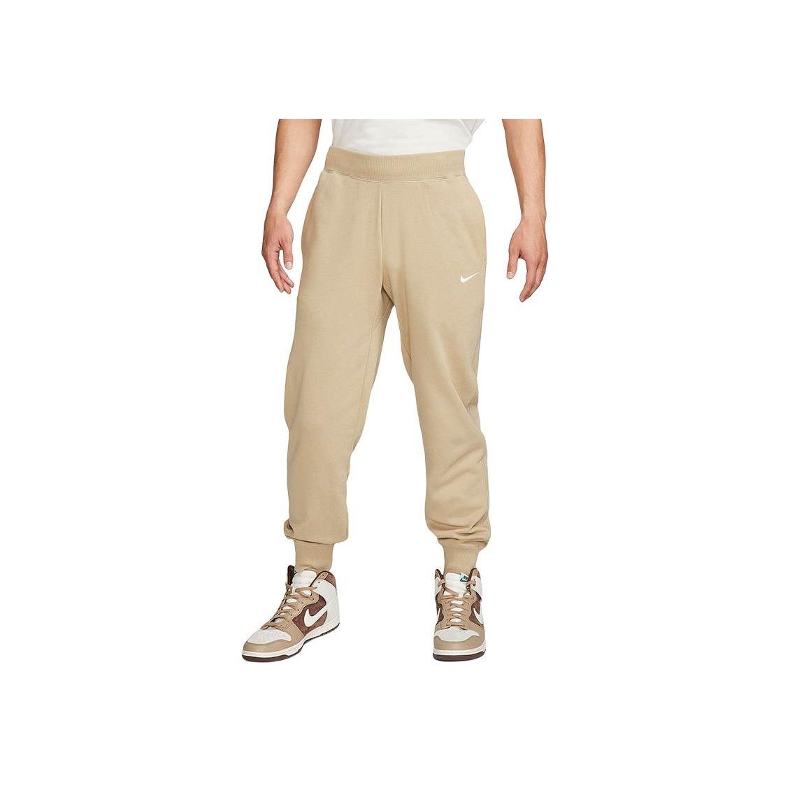 

Nike Breathable Cuffed Comfortable Knitted Sports Pants Men bottoms Beige 528717-250 XL