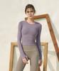 Debiweeo Edge Croptee Devi-T0010-Ash Purple