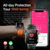 2025 New Men's Smart Watch Bluetooth Call 1100mAh Large Battery 60 days standby time 2.01 inch Screen IP68 Waterproof Motion Tracker