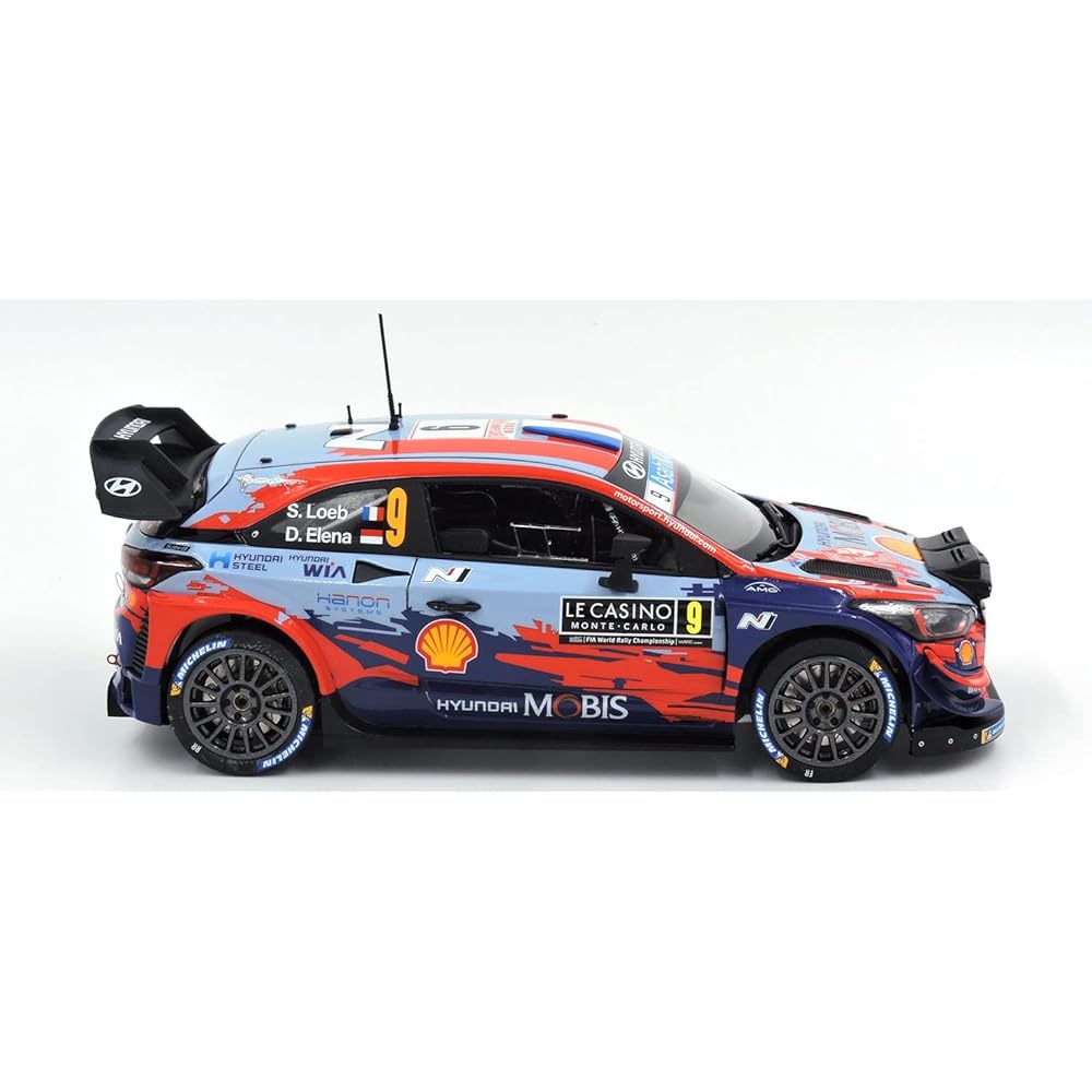 Platz Belkits 1/24 Scale Hyundai i20 Coupe WRC 2020 Monte Carlo Rally Winner Plastic Model Kit BEL021