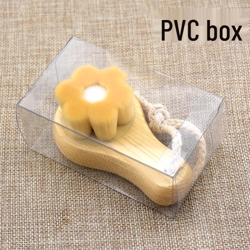 Plum Blossom Concave Deep Cleansing Face Brush with Soft Fibers