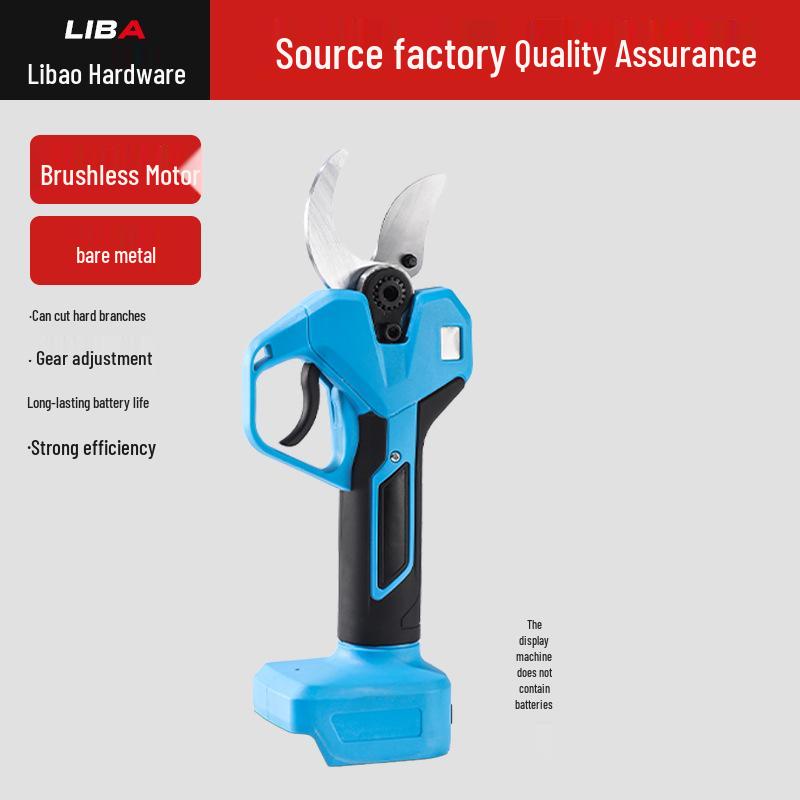 Cordless Electric Pruning Shears with Lithium Battery for Outdoor Garden and Fruit Tree Branches