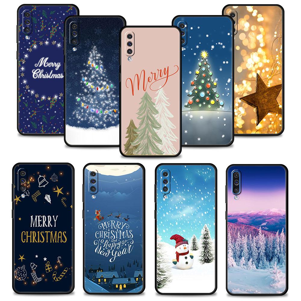 

Чехол для телефона с цветной росписью «Рождественская елка» для Samsung Galaxy A70 A50 A30s A20s A20e M62 M52 M51 M32 M31 M31s M22 M21 M12
