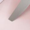 Halbmondform Edelstahlbasis Professionelle Nagelfeile Permanente Metallspäne für Einwegpads