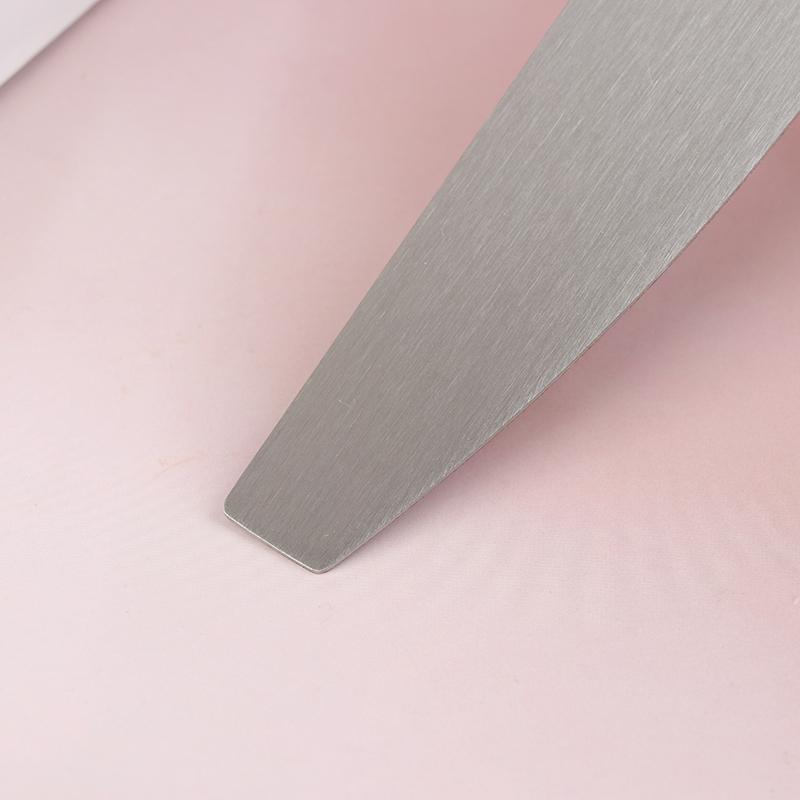 Halbmondform Edelstahlbasis Professionelle Nagelfeile Permanente Metallspäne für Einwegpads