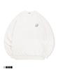 TOPBOY [Non-Fleece Or Fleece] Small B Printed Sweatshirt (B Type)