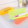1pc Travel Toothbrush Case Portable Toothbrush Holder Leakproof Toothbrush Storage Box Travel Home Organizer for Travel Camping
