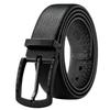 Belt men's double-sided top layer cowhide pin buckle belt versatile trendy trousers belt leather high-end gift