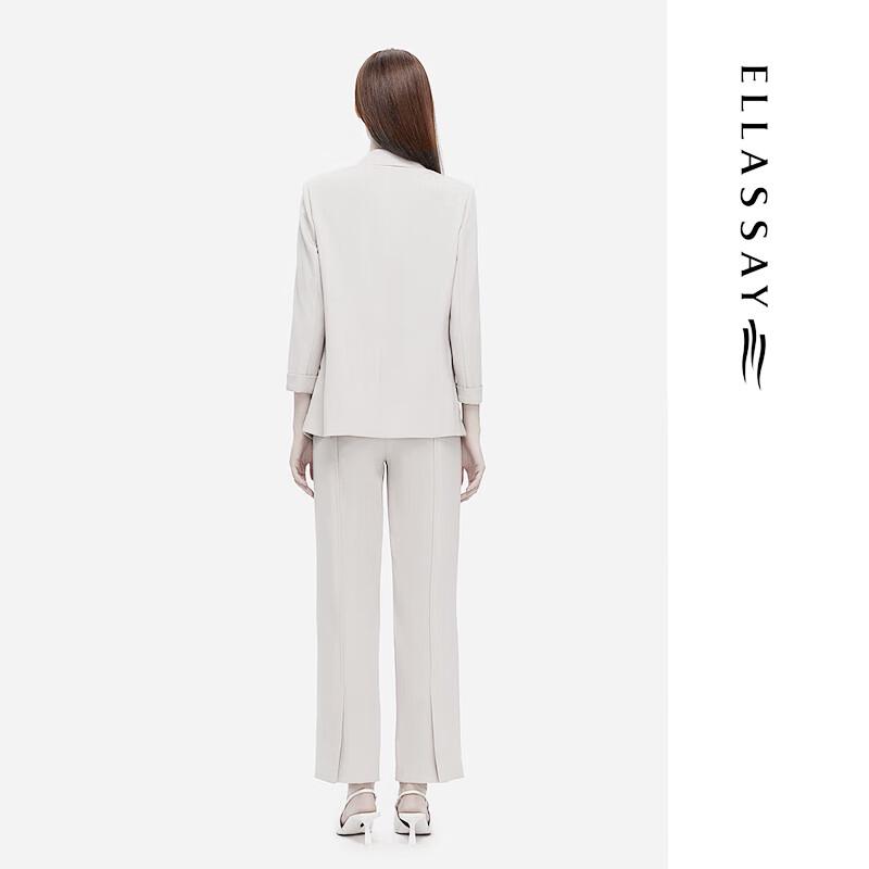 ELLASSAY Spring/Summer Classic Solid Commuter Women's Blazer