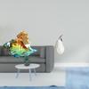Porcelain Glass Conch Fruit Sculpture Sea Animal Art Decor Collectible Tabletop Statue Ornament for