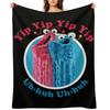 Yip Yip Yip Uh-huh Throw Blanket Decorative Sofa Blankets For Baby for babies Cute Blankets