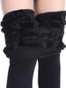 Women' Leggings Lined with Fur Thick Winter Leggings 4XL/5XL