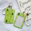 Waterproof Cartoon Plastic Card Cover Women's Kids Bus Credit ID Name Business Working Bank Card Badge Holder Protective Cover